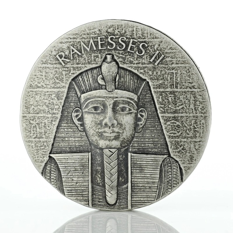 2017 Pharaoh Ramesses II 2oz Zilveren Munt