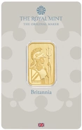 10g Goudbaar Britannia Gemunt