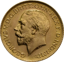 1925 Gold Sovereign - King George V - London