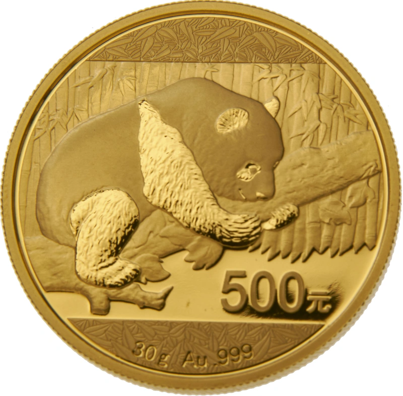 2016 30g Chinese Panda Gold Coin