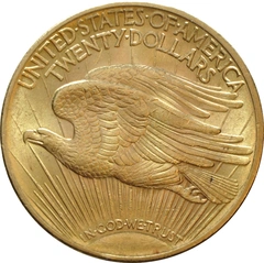 gouden American Double Eagle (20 Dollar) munt beste waarde 1849 - 1933