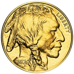 2026 1 troy ounce gouden American Buffalo munt