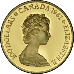 Proof gouden Canadese $100 munt