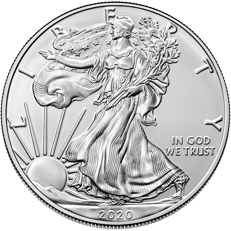 2020 1oz American Eagle Silver Coin