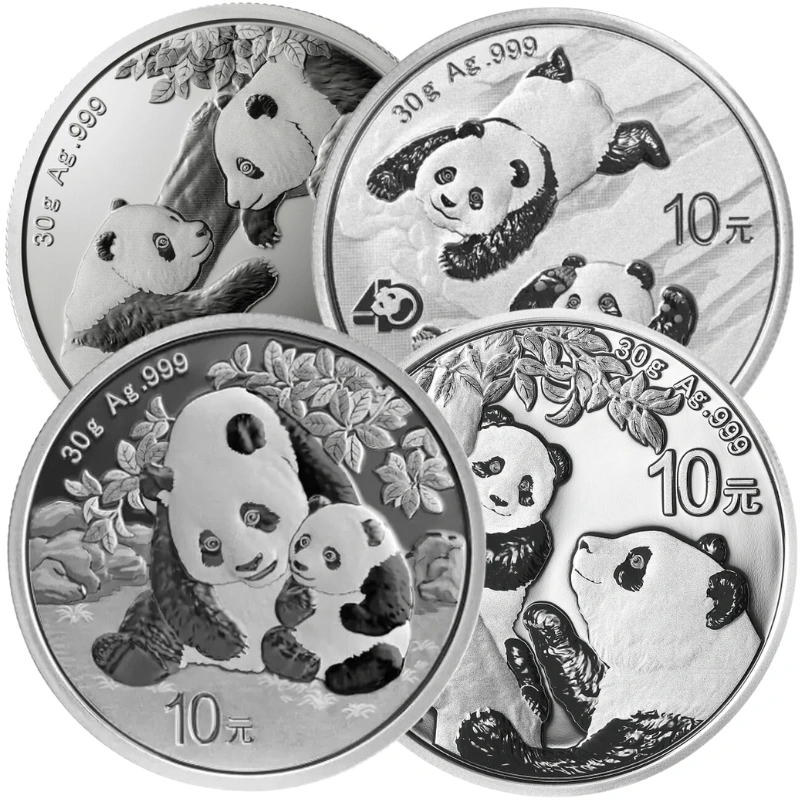 30g Chinese Panda Zilveren Munt Beste Waarde