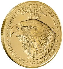 2026 1/2 troy ounce gouden American Eagle munt