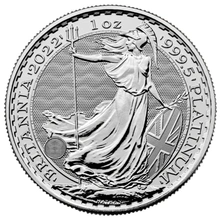 2022 1oz Platina Britannia Munt