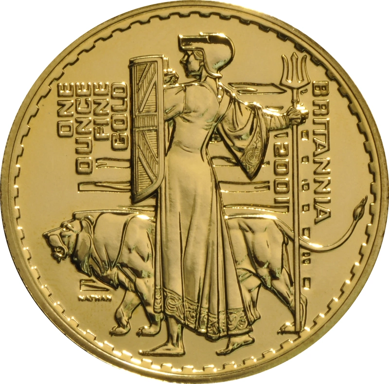 2001 Gold Britannia One Ounce Coin