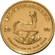 2008 Tenth Ounce Krugerrand