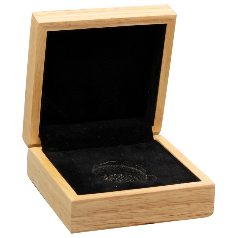 Oak Gift Box - 1oz Gold Maple Coin 31mm