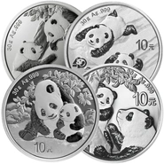 30g Chinese Panda Zilveren Munt Beste Waarde