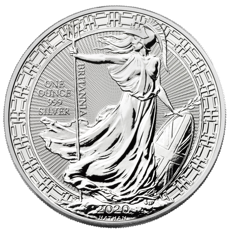 1 troy ounce zilveren Britannia Oriental Border munt- 2020
