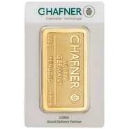 100g C. Hafner Gemunt Goudbaar