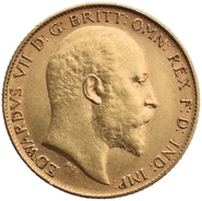 Halve Sovereign Edward VII