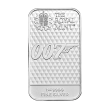 1 Ons Diamonds are Forever James Bond 007 Zilverbaar