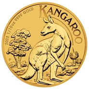 2023 1/10 Gouden Australian Kangaroo Munt