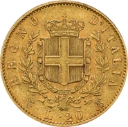 Italiaanse 20 Lire Gouden Munt - Beste Waarde