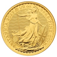 2023 Britannia Halve Ons Queen Elizabeth II Gouden Munt