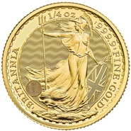 1/4 troy ounce gouden Britannia munt - Beste waarde