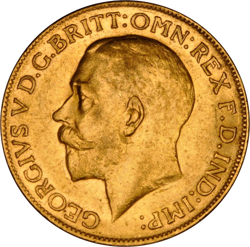 1927 Gold Sovereign - King George V - P