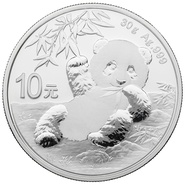 30 gram zilveren Panda munt - 2020