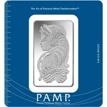 100 gram zilverbaar - PAMP Suisse