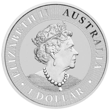 2021 1 Ons Australian Kangaroo Zilveren Munt