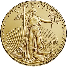 1 troy ounce gouden Eagle munt - 2020