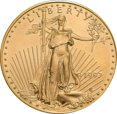 1997 1 troy ounce gouden American Eagle munt