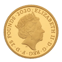 2020 1/4 Ons James Bond - Pay Attention 007 Proof Gouden Munt In doos