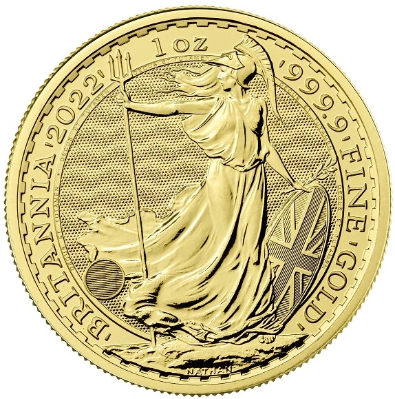 2022 Britannia 1 ounce Gouden Munt