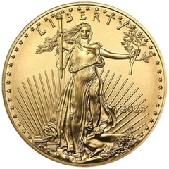 2024 1/10 troy ounce gouden American Eagle munt