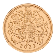 2022 Gouden Kwart Sovereign Munt
