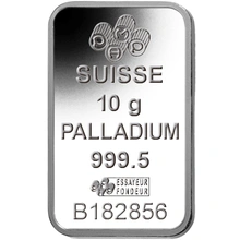 PAMP 10 Gram Palladium Bar