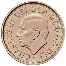 Gouden Sovereign munt - 2024