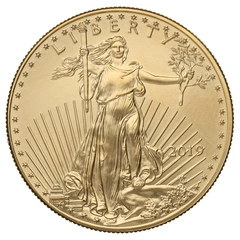 2019 1 troy ounce gouden American Eagle munt