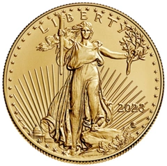 2023 1/2 troy ounce gouden American Eagle munt