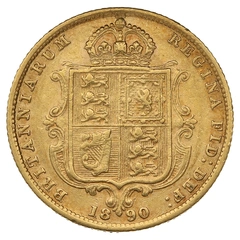 Half Sovereign Victoria Jubilee Head 1887 - 1893