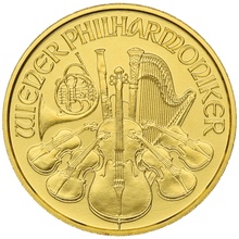 1/10 troy ounce gouden Philharmoniker munt - 2020