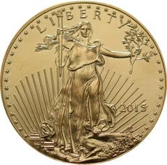 2015 1 troy ounce gouden American Eagle munt