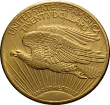 1931 $20 Double Eagle St Gaudens Head Gold Coin Philadelphia