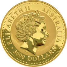 2003 1kg Gold Australian Year of the Goat