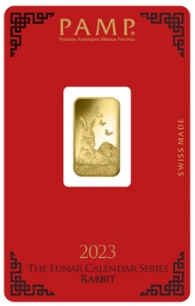 PAMP 2023 Year of the Rabbit 5g Goudbaar