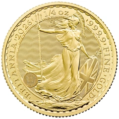 2026 1/4 troy ounce gouden Britannia munt