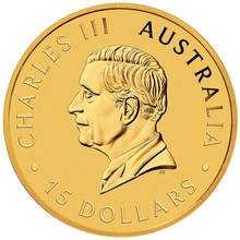 2024 1/10 Oz Gouden Australian Kangaroo Munt