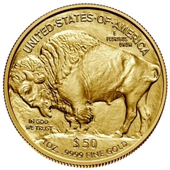 2023 1 troy ounce gouden American Buffalo munt
