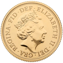 Gouden Sovereign munt - 2021