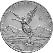 2017 1oz Mexican Libertad Silver Coin