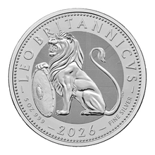 2026 British Lion Zilveren Munt 5oz