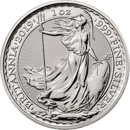 1 troy ounce zilveren Britannia munt - 2019